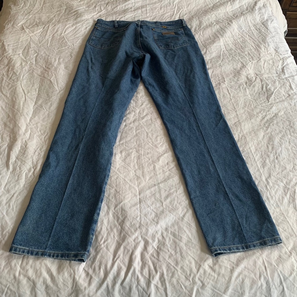 Wrangler 36x36 Jeans Blue George Strait Cowboy Cut 1031MGSHD Denim